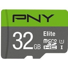 PNY MicroSDHC 32GB 100MB/s - High-Speed Storage Solution for Your Devices!